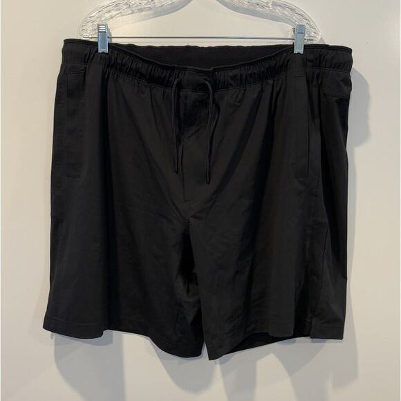 Duluth Trading Company Men's Bullpen-Lined Corralling 9" Shorts Black 2X (180) - Picture 5 of 8